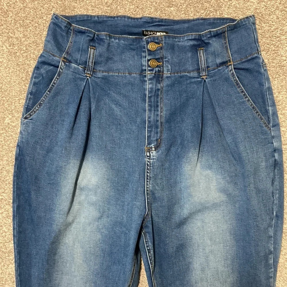 Fashion Nova Look At Me Now High Waisted Skinny Jean 38 (3X) - Picture 3 of 16